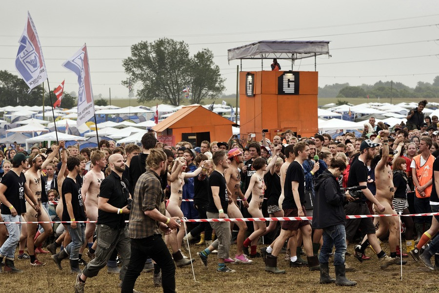 Roskilde Nude Festival mormon orgy