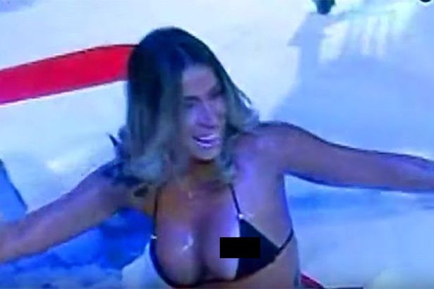 dario san add nipple slip tv photo