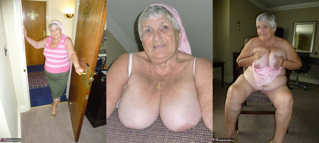 Best of Grandmother undressing