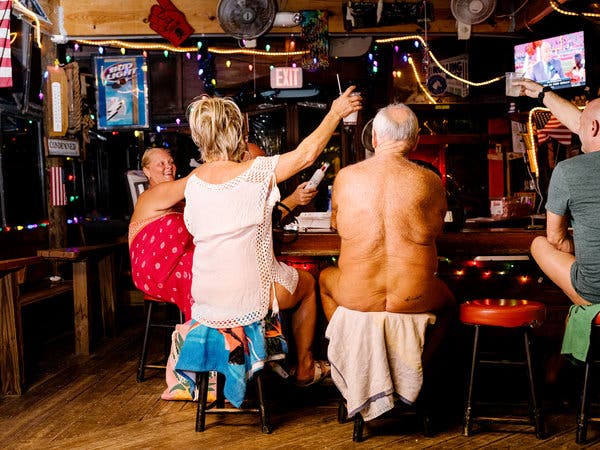 deb showalter share nudist party photos