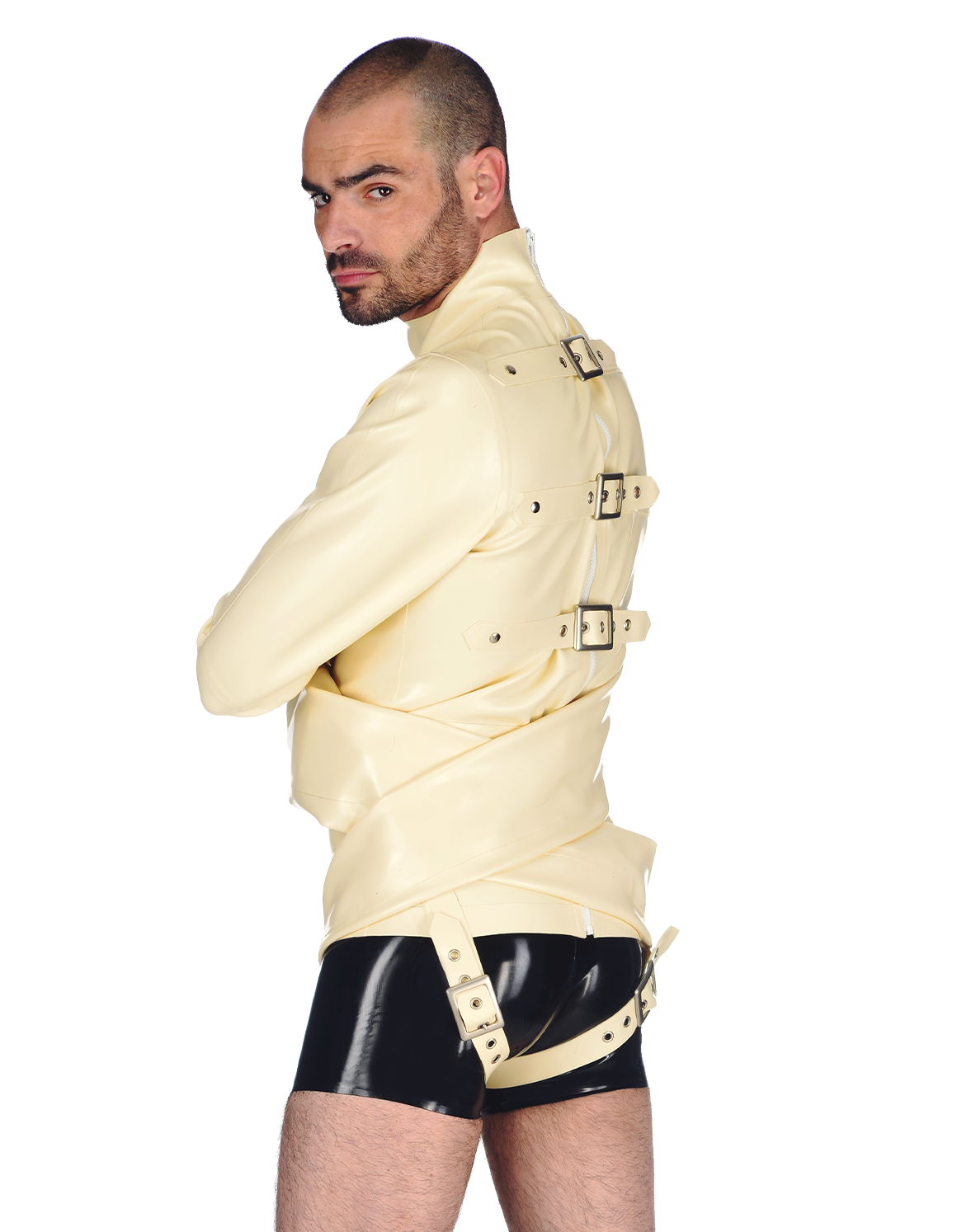 chris cosbey recommends latex straightjacket pic