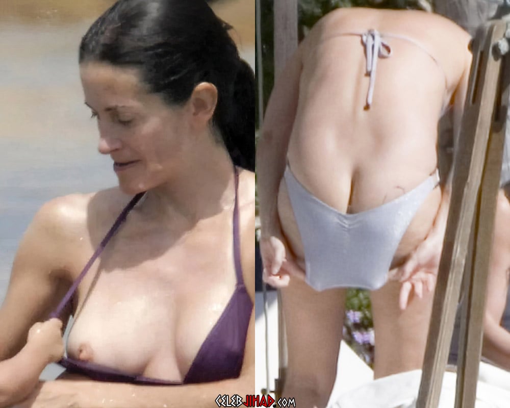 celine paris share nude pictures of courteney cox photos