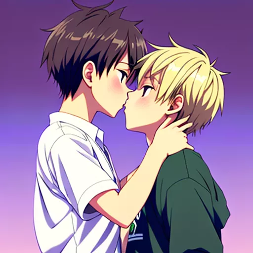 david cookie cook recommends two anime guys kissing pic