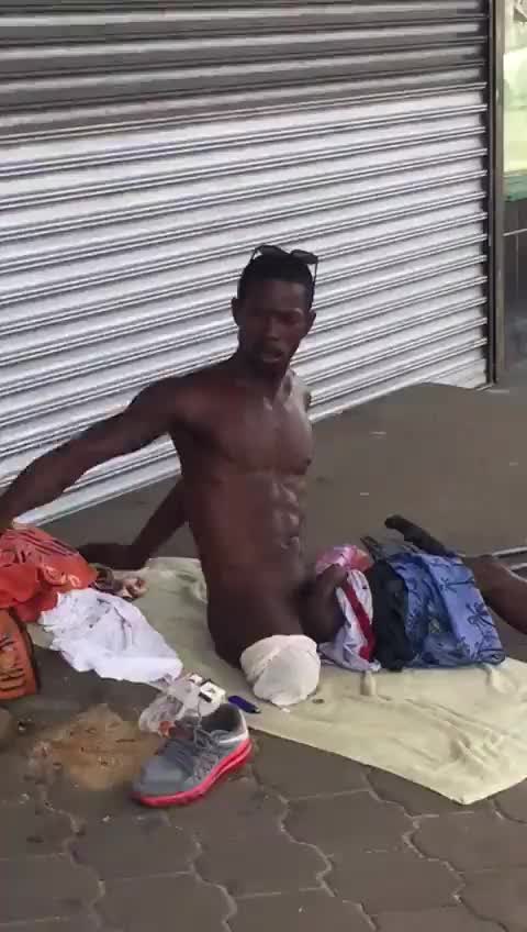 Homeless Guy Jerking Off atlanta escorts