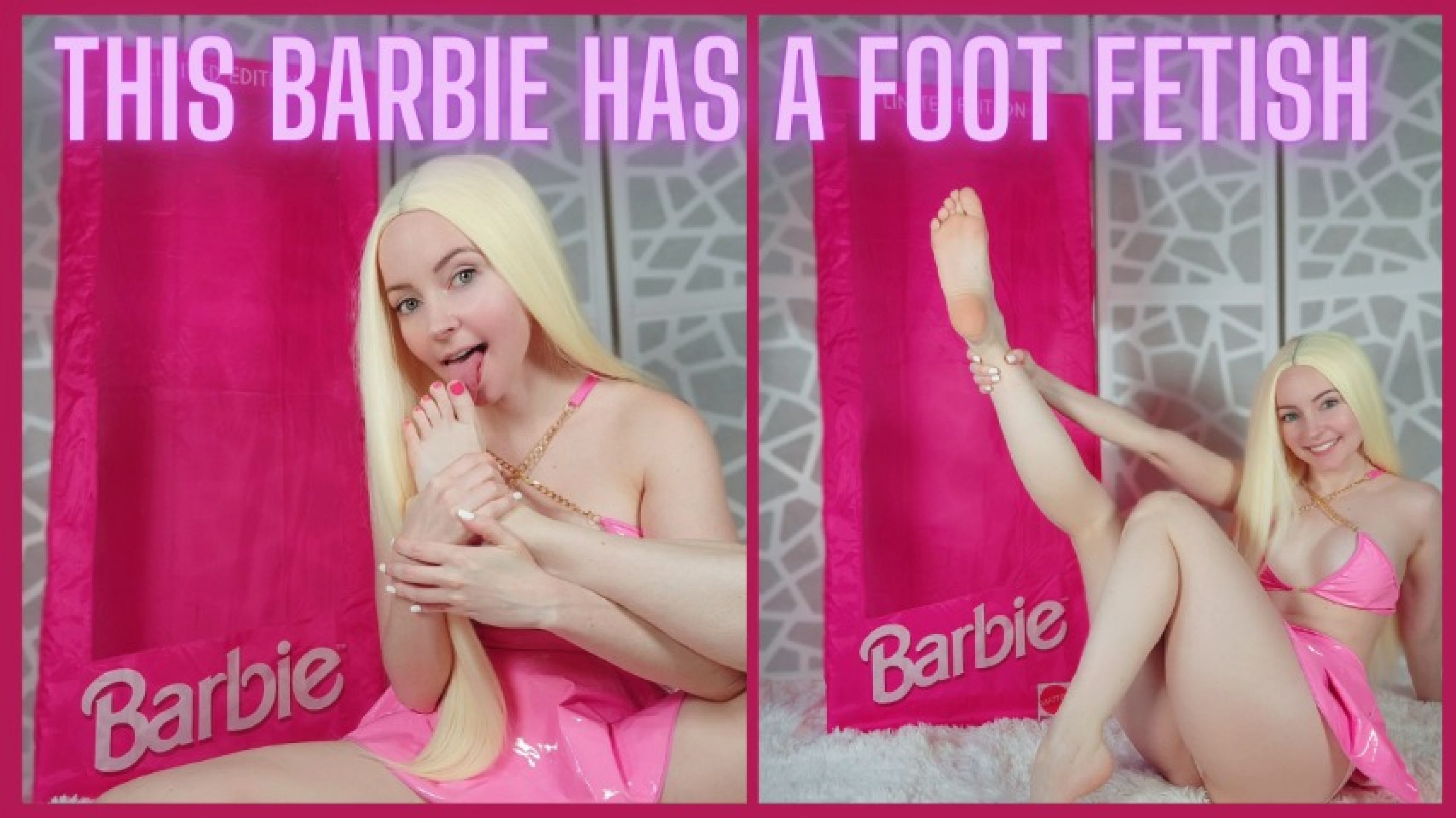 carter lowery recommends barbie foot fetish pic