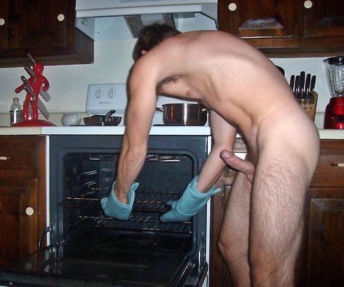 In The Kitchen Naked alex little