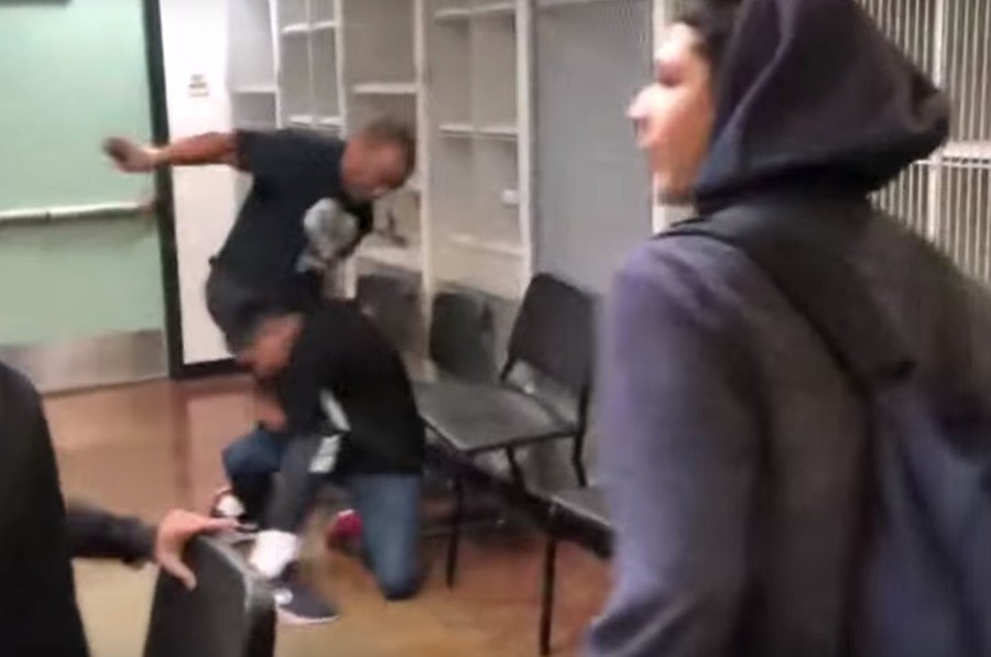 alfie bernardo recommends teacher fights student over phone video uncut version pic