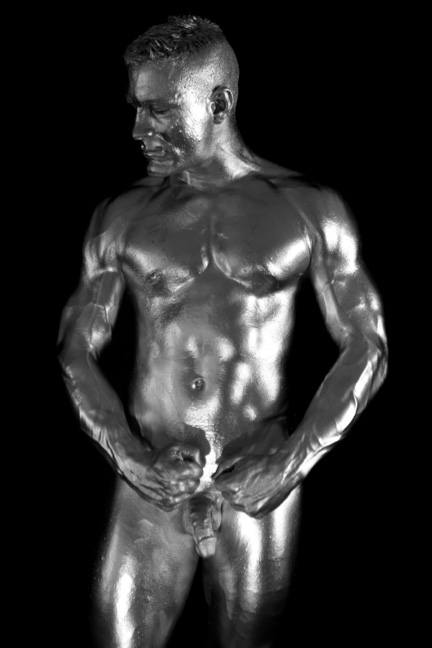 Male Body Paint Nude s pussy