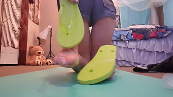 angel telles recommends cum on flip flop pic