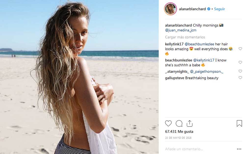 americo hernandez recommends alana blanchard naked pic