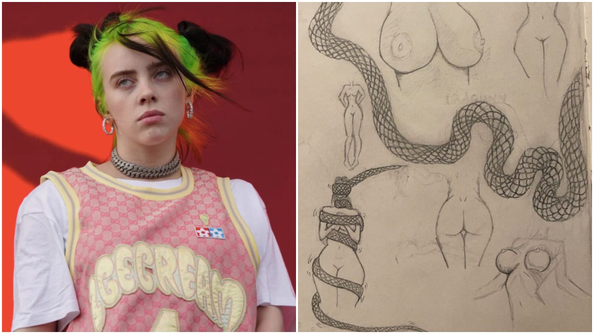 brent bergan recommends Billie Eilish Boobs Porn