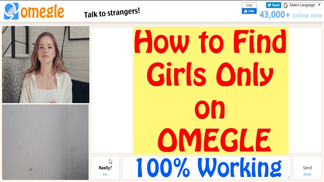 austin busby recommends omegle for girls pic