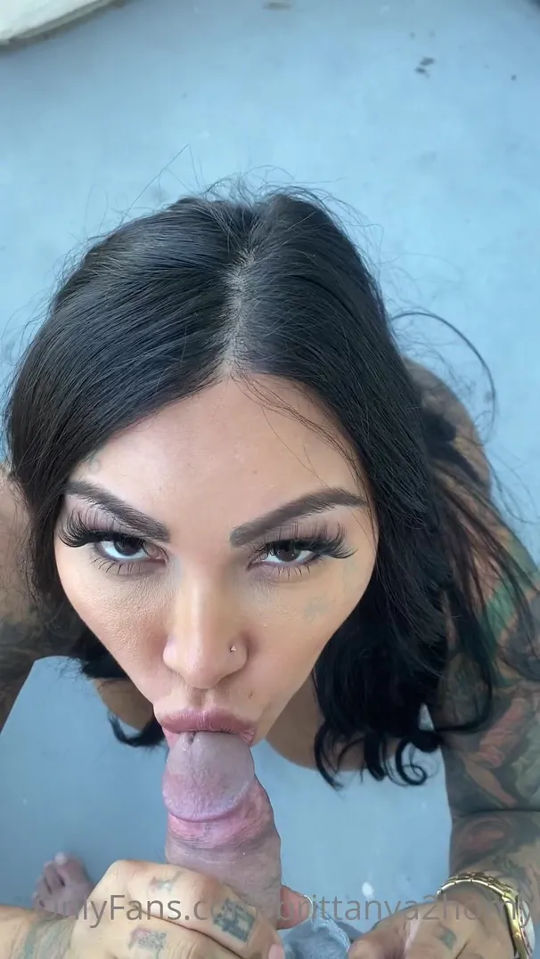 angel michaels share brittanya blowjob photos