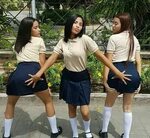 colegialas de verda