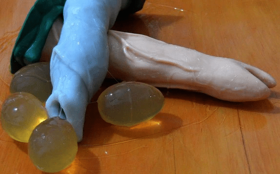 chris ofeldt share egg laying dildo photos