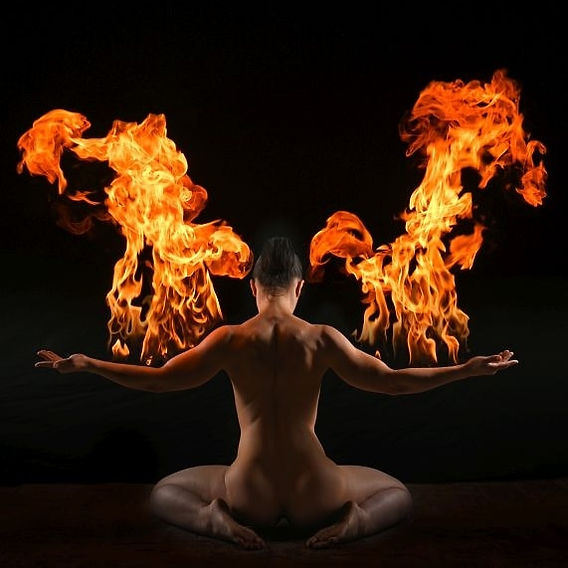 aaron ashton recommends fire woman naked pic