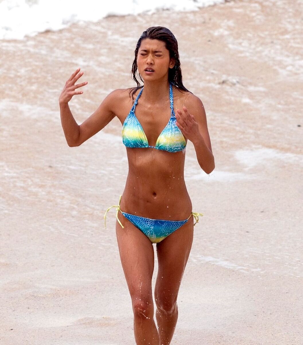 Grace Park Bikini break via