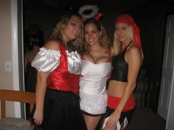 claude dumas add halloween party tits photo