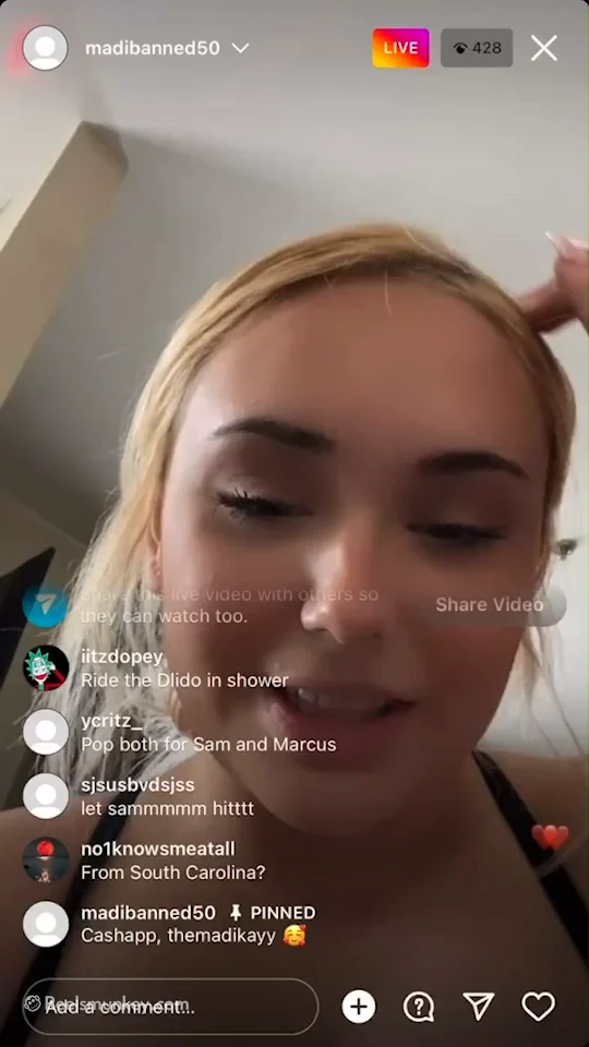 amy sletten recommends instagram live tits pic