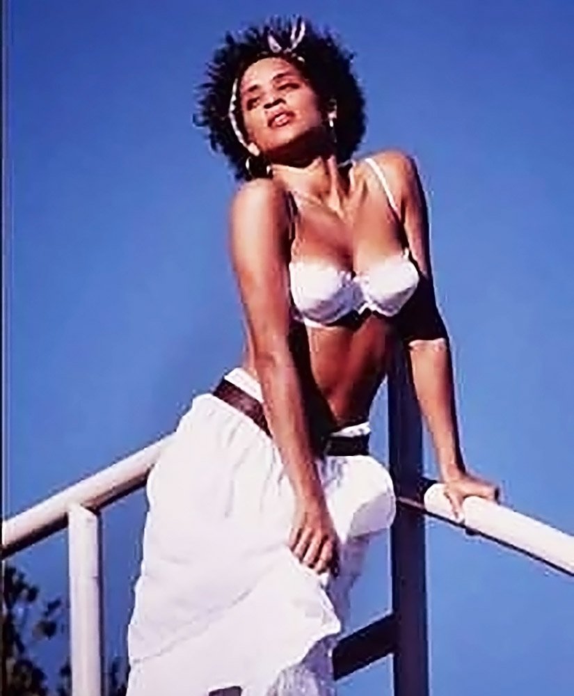 denton young share karyn parsons in bikini photos