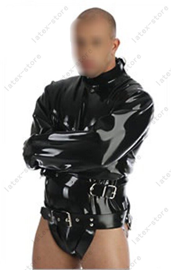 chan gamage add photo latex straightjacket