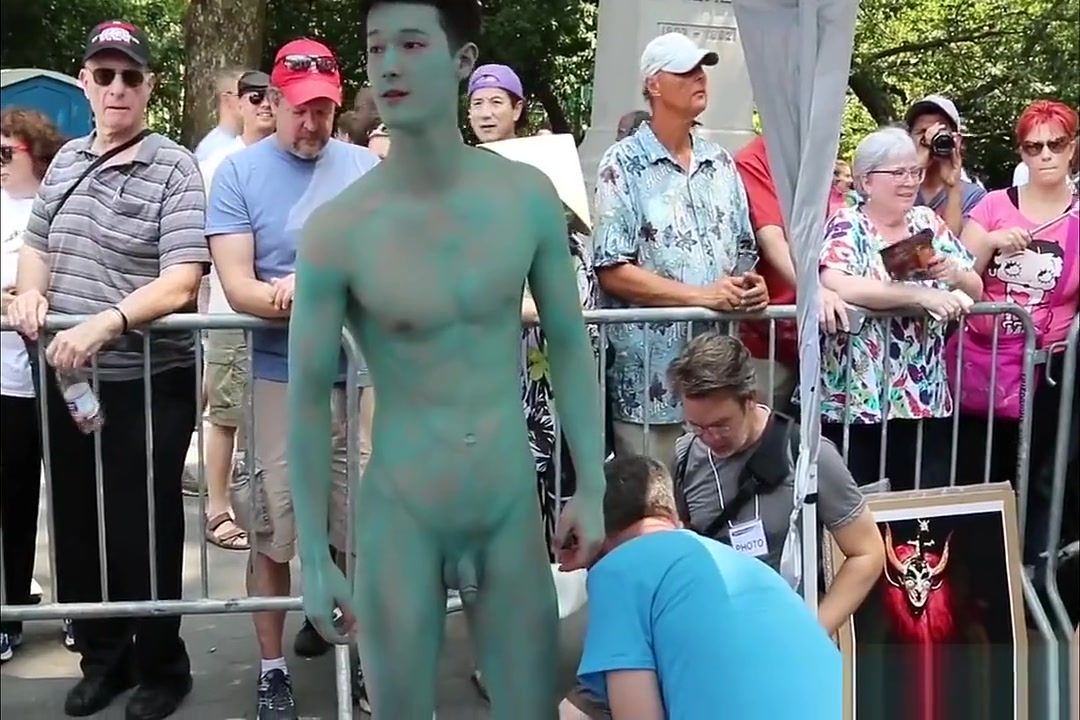 ben spreen recommends Male Body Paint Nude