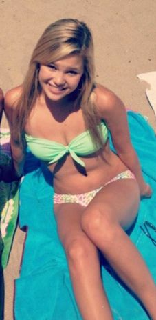 chris marolf share olivia holt bikini photos